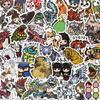 60-Piece Monster Hunter Game-Themed Creative Stickers for DIY Decorating Laptop, Phone, or Computer Case
