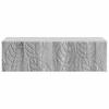 Wall Mounted Side Table Gray Sonoma 59 x 34.5 x 17 cm