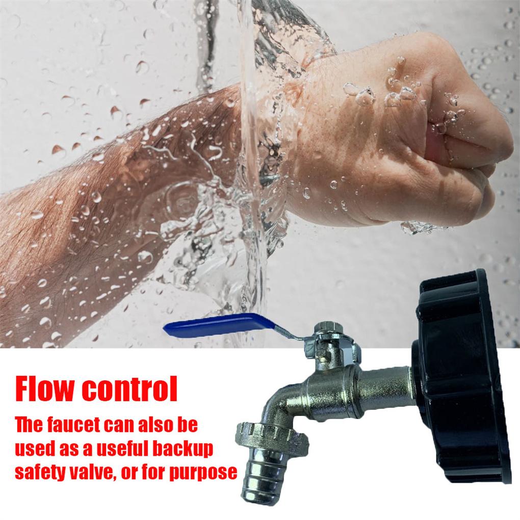 Ton Barrel Stainless Steel Tap Rainwater Container Spigot Valve Spigot Aquarium Faucet Fitting Adapter Household Supplies