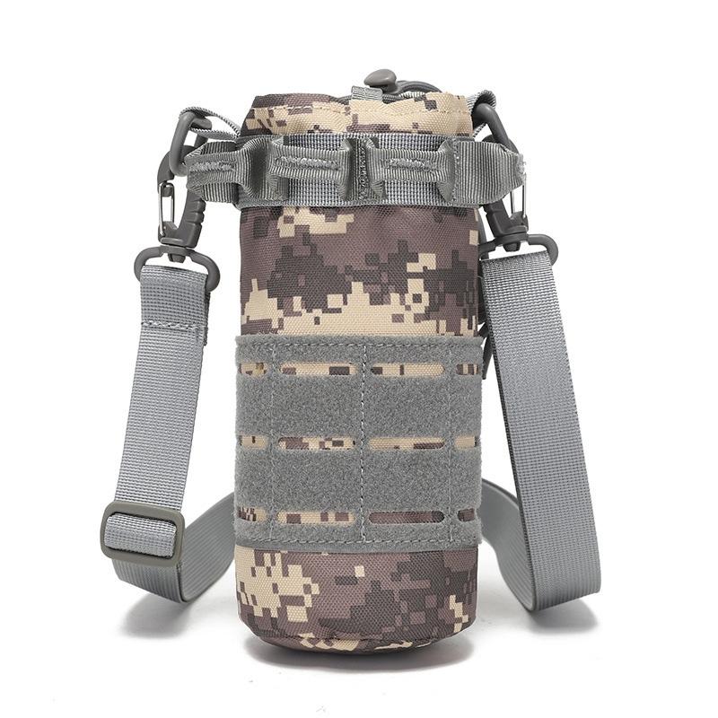 Outdoor Hunting Cycling Water Bottle Bag Removable Shoulder Strap Kettle Holder Bottle Bag