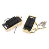 Single Coil Pickups Neck and Bridge Replacement Accessory Set Compatible with LP Style Electric Guitar for Guitar Parts