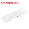 Foldalble Magnetic Wireless Charger Pad 3 in 1 Fast Charging Station for iPhone 15 14 13 12 Pro Max Apple Watch 8 7 6 AirPods