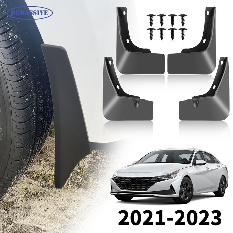 4X Splash Guards Mudguards Fenders Mudflaps Mud Flap Mud Guards Car Accessories For Hyundai Elantra i30 Avante -
