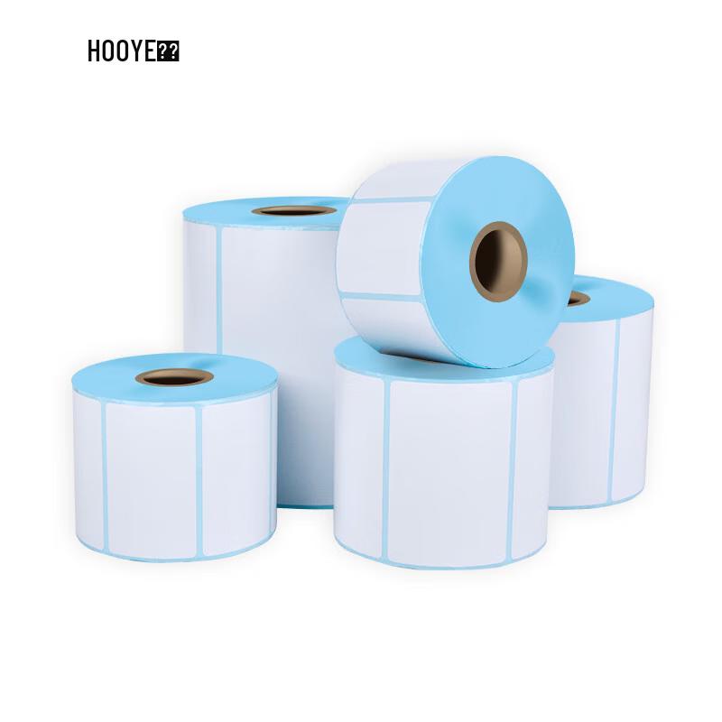 Haoyi 3-Proof Thermal Label Paper, 50x30mm, 5 Rolls