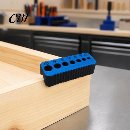 High-strength Drill Guide for Straight Holes, 4-10mm Precision Drilling Stable Clamp Tool Woodworkers, DIY Enthusiasts, Professional Craftsmen