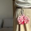 Gifts Flower Bag Pendant Backpack Decoration Simulation Flower Keyring Orchid Lily Keychain