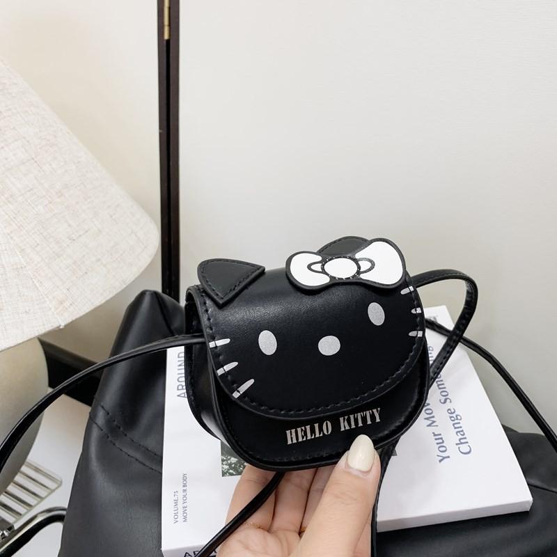 Shoulder Cross Childrens Bag Animal Cat Square Capacity Large