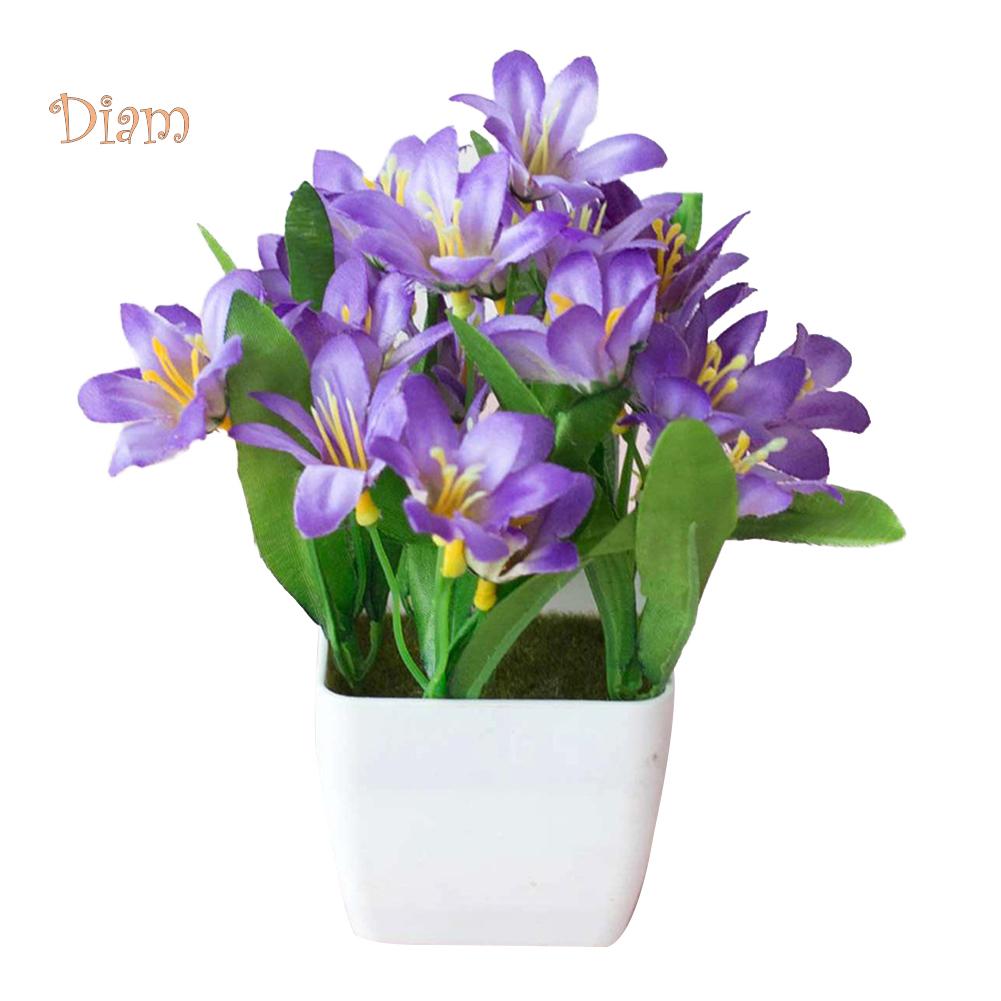 LCP Artificial Flower Plant Home Office Cafe Wedding Party Bonsai Decor