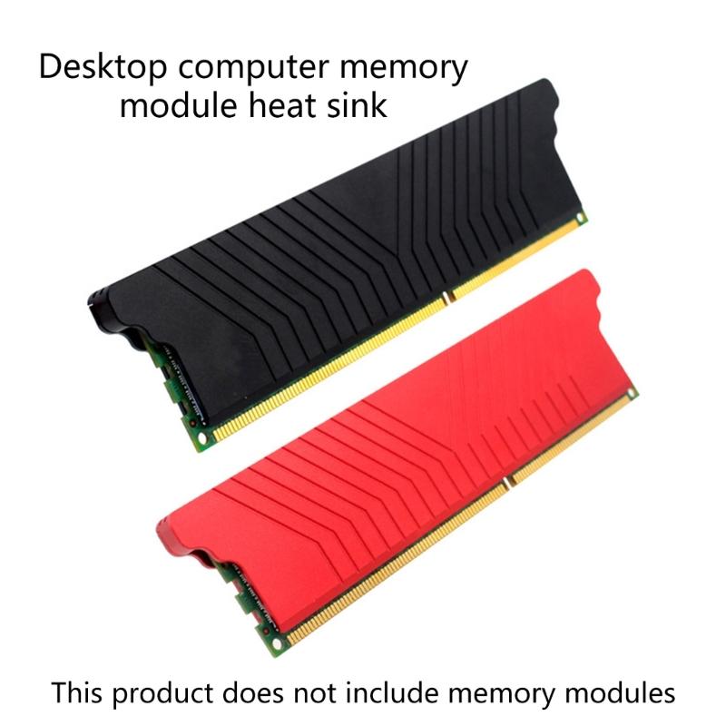 Aluminum Alloy RAMs Heat Sink For DDR5 DDR4 DDR3 Memory Module Improved Thermals Management Solution