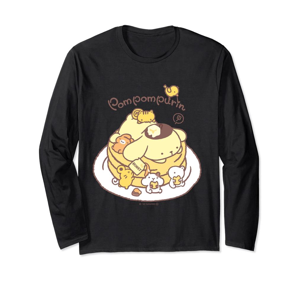 Pom Pom Purin US Design Purin Long Sleeve T-Shirt