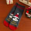 Cartoon Coral Fleece Socks Santa Claus Bed Socks New Sleep Stockings  Autumn and Winter