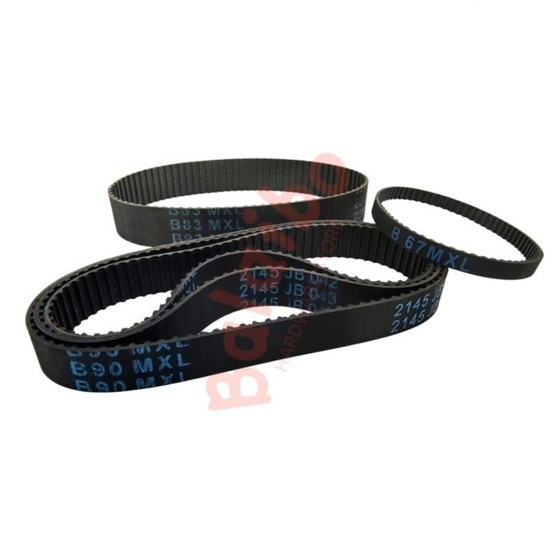 High Torque Rubber  MXL Timing Belt Width 3/4/5/6/8/10/12/15mm Model Number B80MXL/81/82/83/84/85/86/87/88/89/90/91/92---B95MXL