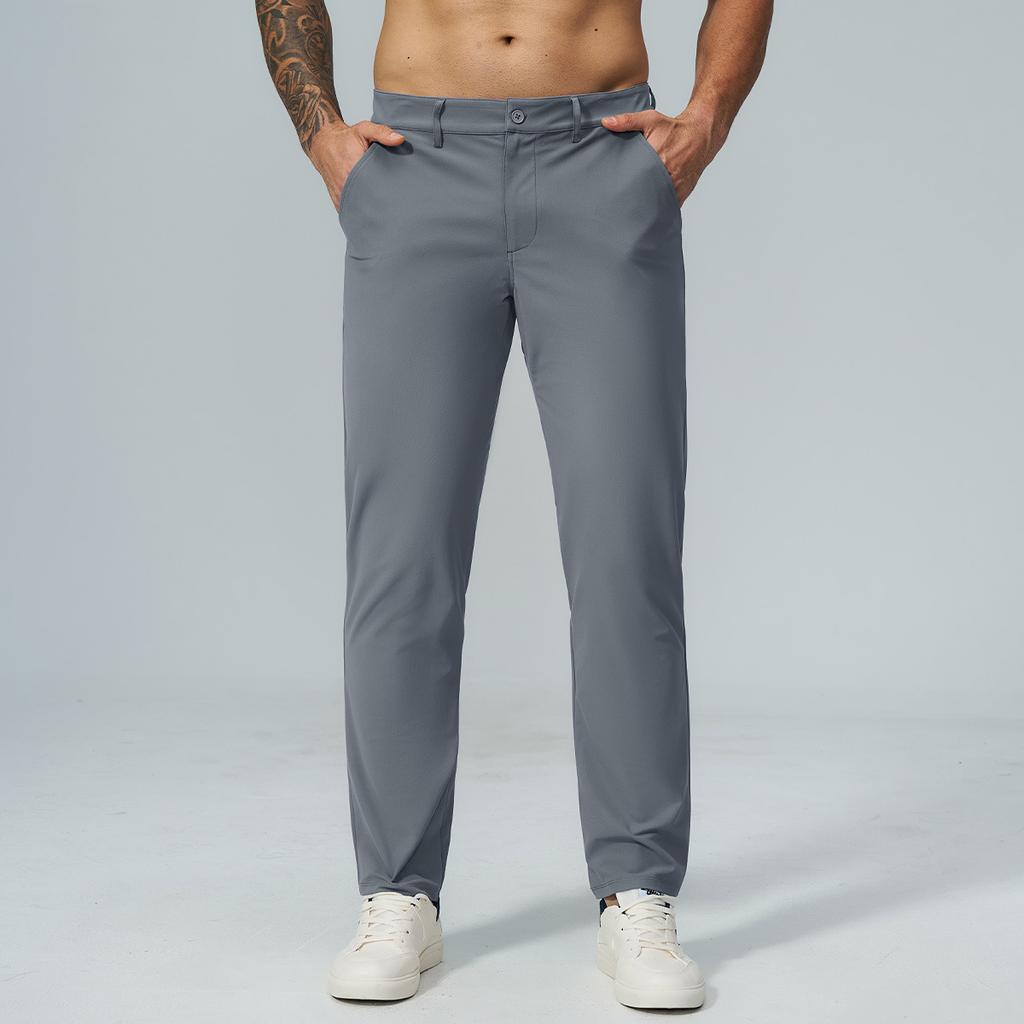 Men's Soft Skin-friendly Golf Straight Quick-Drying Sports Leisure Outdoor Commuter Pants