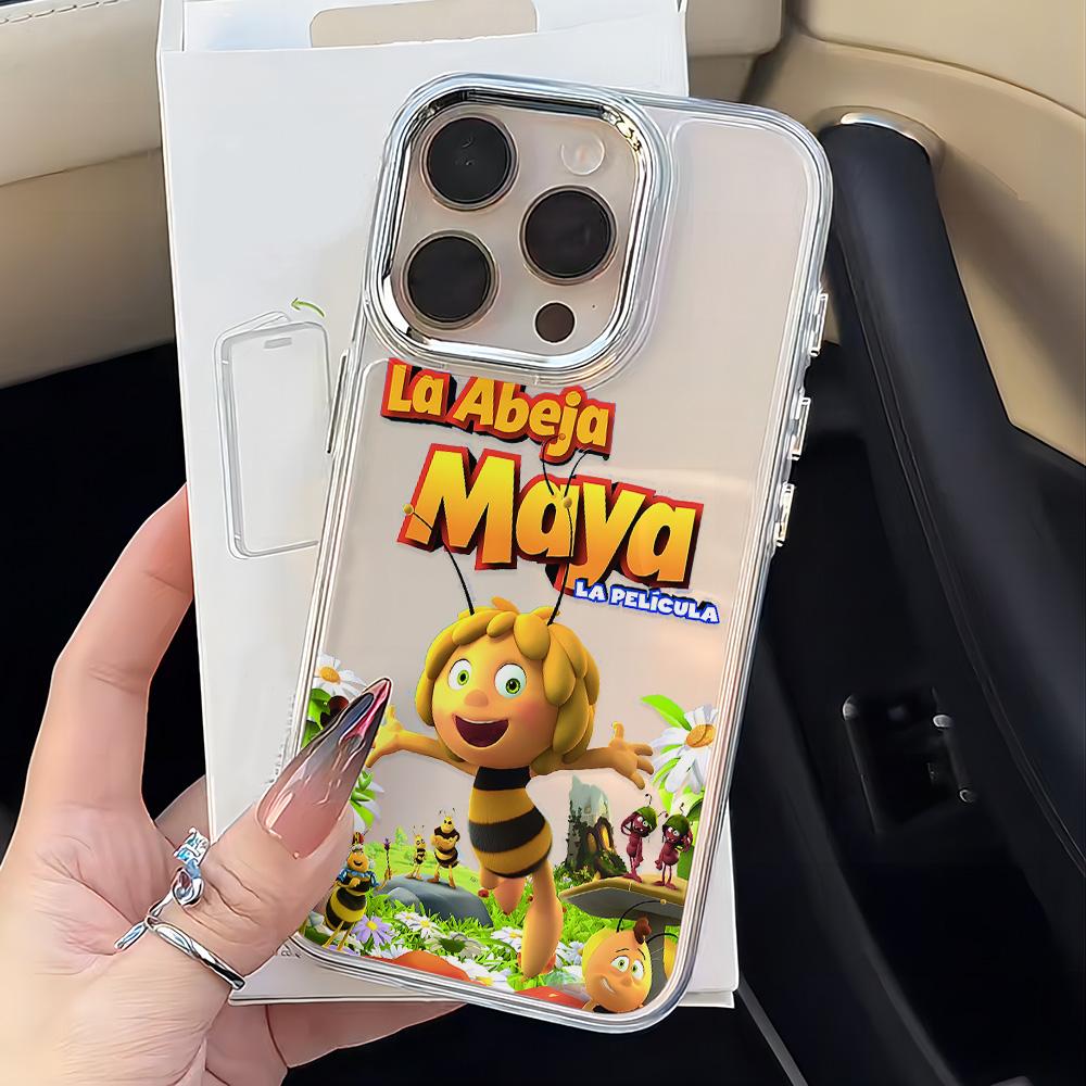 

Maya the Bee Phone Case For iPhone 17 16e 16 15 14 13 12 11 mini Pro Max X XR XSMAX 8 7 Air Plus Transparent Soft Cover iPhone 15