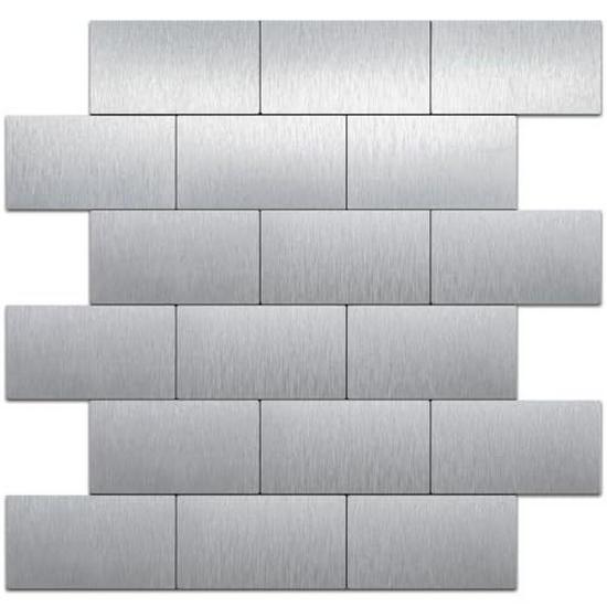 30x30cm Light Brown Slate PVC Self-Adhesive Wall Tile Sticker for Kitchen/Bathroom
