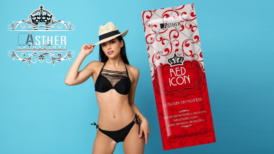 Asther Red Icon Accelerator Tanning Activator