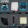 For Makita 14.4V-18V Li-ion Battery Lantern Outdoor Flashlight 3 Inch Cordless LED Work Light Camping Lamp Emergency Lighting