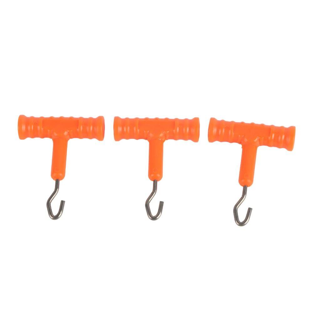 10 Pcs Stainless Steel Fishing Knot Puller T Shape Handle Rig Puller Knot Tools  Outdoor Fishing