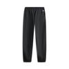 Li-Ning Simple Letter Mid-Rise Drawstring Comfortable Breathable Cuffed Knit Sports Pants Men Bottoms Black AKLV267-1