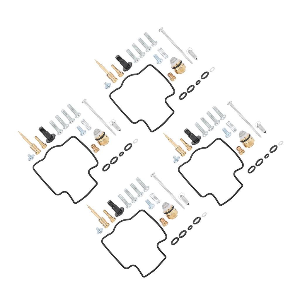 4 Set Motorcycle Carburetor Repair Kit Replacement for Kawasaki ZX750 Ninja ZX7R 1996?2003