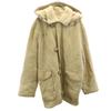 DOWN UNDER INTERNATIONAL 80s 90s Ancien manteau en mouton synthétique XL beige Homme Occasion