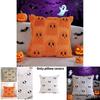 Halloween Ghost Pillow Cover With Polyester Fabric For Living Room Decor
