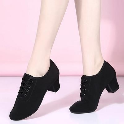 Sapatos de dança femininos jazz latino salão salsa sapato de dança salto alto senhoras prática treinamento moderno tênis populares feminino