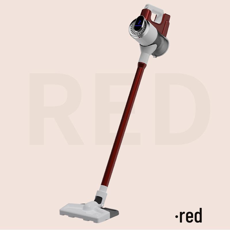 Cordless High-Power Multifunction Vacuum Mop: Handheld, Deep-Cleaning, High Suction. English Packaging красный