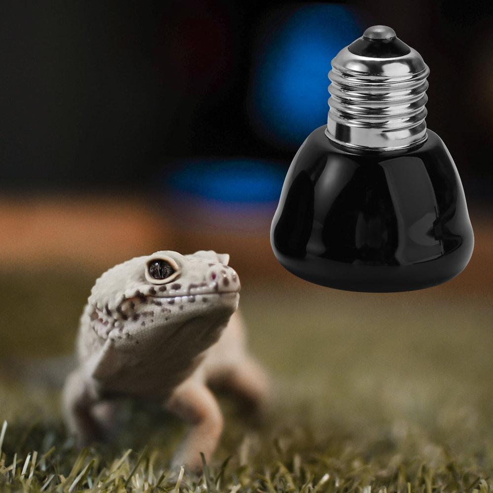 Warm Far Infrared Black Ceramic Material Pet Warmer Bulb Pet Brooder Heating Lamp Reptile Lamp