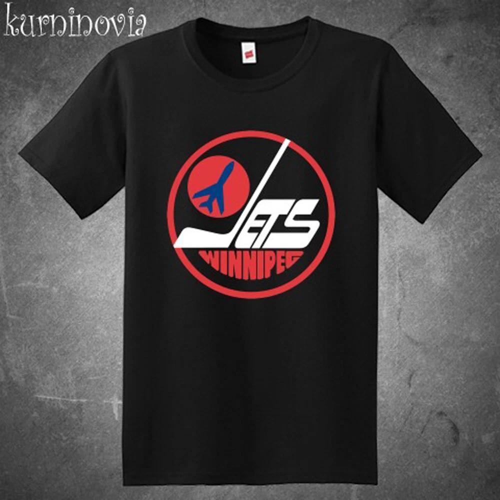 Men s and Women s T-shirts Winnipeg Jets 80 s Hockey Team XL