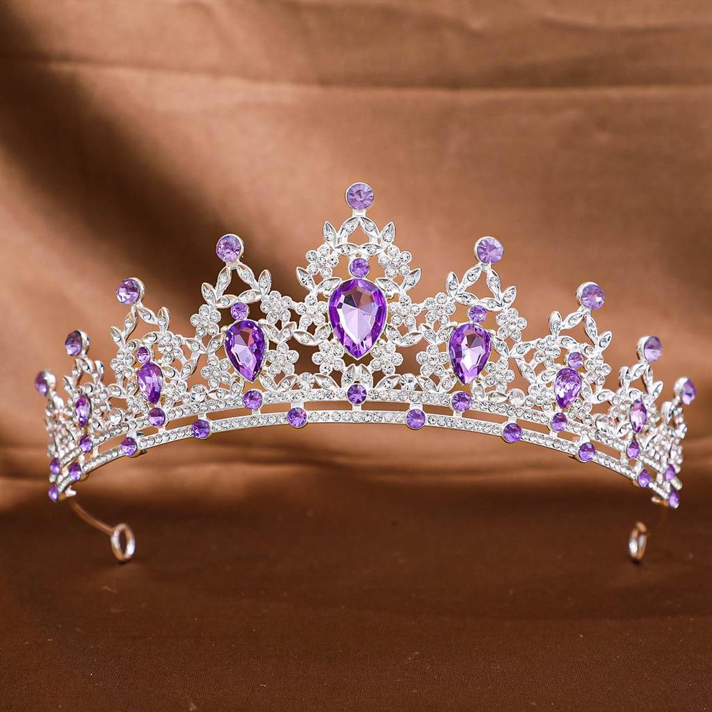 Bridal Crown Headpiece for Wedding, Birthday, Coming-of-Age Ceremony, Travel, Photography, and Dress Accessories
