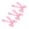 3pcs Bow Room Decor Large Satin Bows Wall Fireplace Elegant Ribbon Design Easy Installation Decorative for Parties