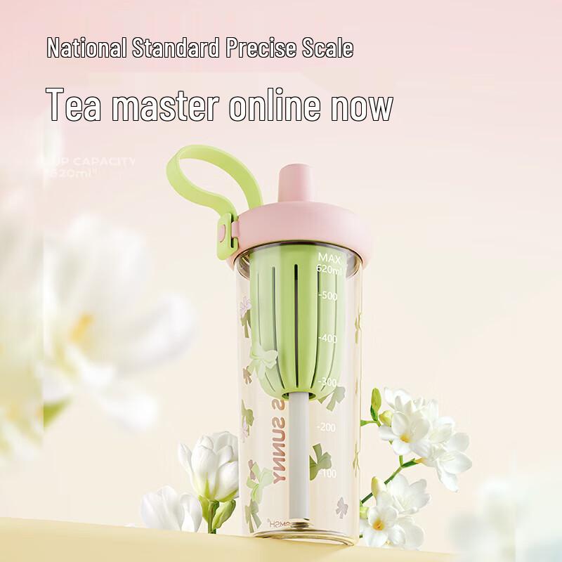 Strawberry Life Tritan Portable Water Bottle