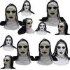 Die Nonnenkopfmaske mit entsetzlichem Design, ideal für Halloween und Kostümpartys