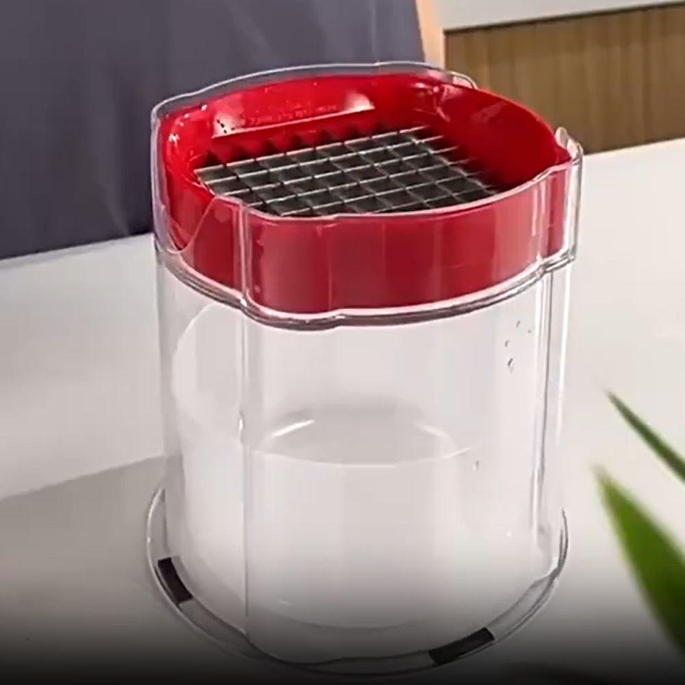Efficient French Fry Potato Cutter Manual Fruit Cutter Household Vegetable Grid Slicer  Salad