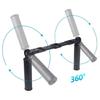 Video Cage Rig Case Carbon Fiber Hand Grip with 1/4 3/8 Thread Cold Shoe Mount