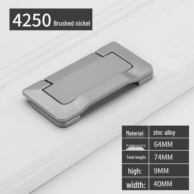 Moderner europäischer Stil, unsichtbarer Schrankgriff ohne Bohren