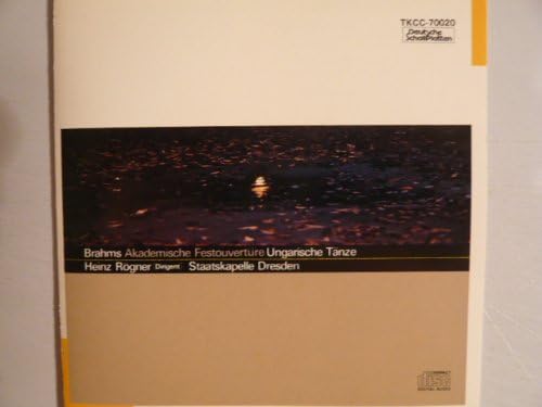 

CD STAATSKAPELLE DRESDEN, BRAHMS, REGN - Brahms: Hungarian Dances TKCC70020 Japan ObiClassical Used