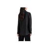 Armani Exchange Solid Color Single-Breasted Collar Long Sleeve Shirt Women shirts Black 8NYC60-YNVYZ-1200