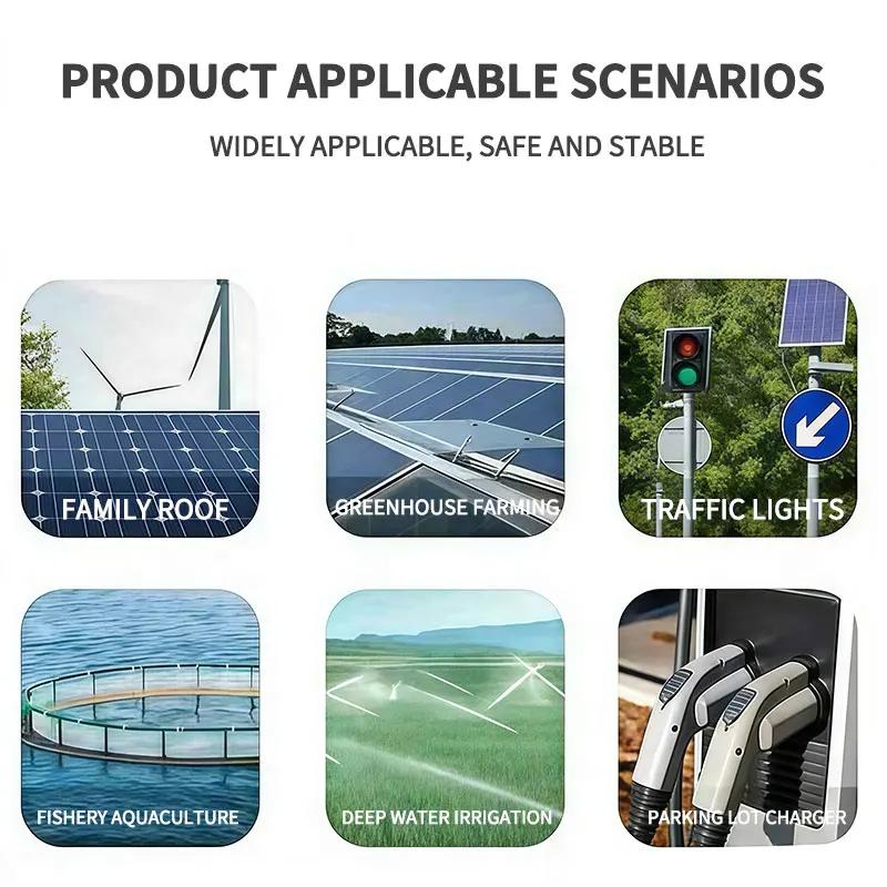 4/2.5 mm² 14/12WG Extension Cable PV1-F Solar Panel Wire, Waterproof DC Connector Male & Female Pair for Photovoltaic System