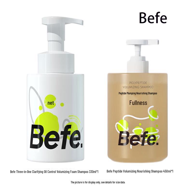 BeFe Triple Purifying & Peptide Nourishing Shampoo Set