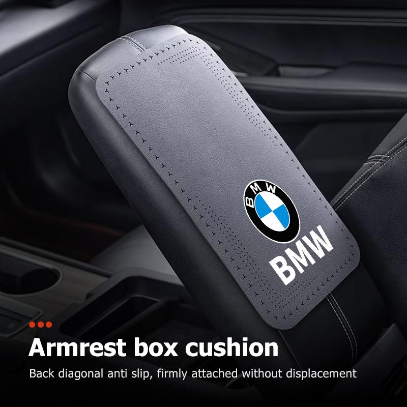HKUG1 Car Seat Protection Center Console Armrest Mat Accessories For BMW M 1 3 4 5 6 7 Series M3 M6 F01 F02E34 E36 E70 F10 X6 X1
