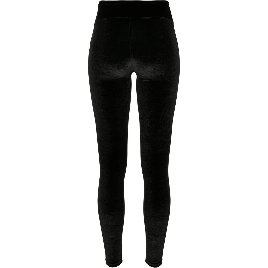 Urban Classics Womens/Ladies Velvet High Waist Leggings
