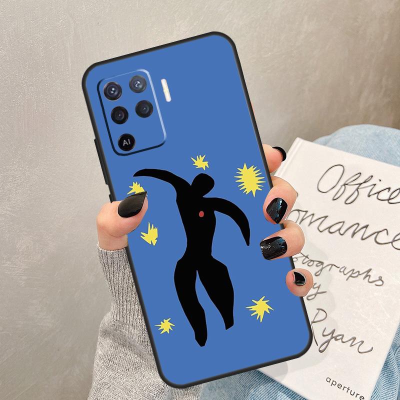Henri Matisse Art Painting Case For Oppo A57 A17 A77 A18 A38 A58 A78 A98 A74 A54 A94 A80 A60 A40 A96 A76 A16 A15 A5 Pro