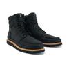 Timberland Cizme de exterior durabile, casual, confortabile, ușoare, până la jumătatea gambei, pentru bărbați, negre A698FW02