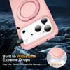 For iPhone 17 Pro Case Magnetic Kickstand TPU+PC Shockproof Hybrid Phone Cover