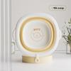 Foldable Silicone Washbasin for Kids and Dorms - Portable and Hangable