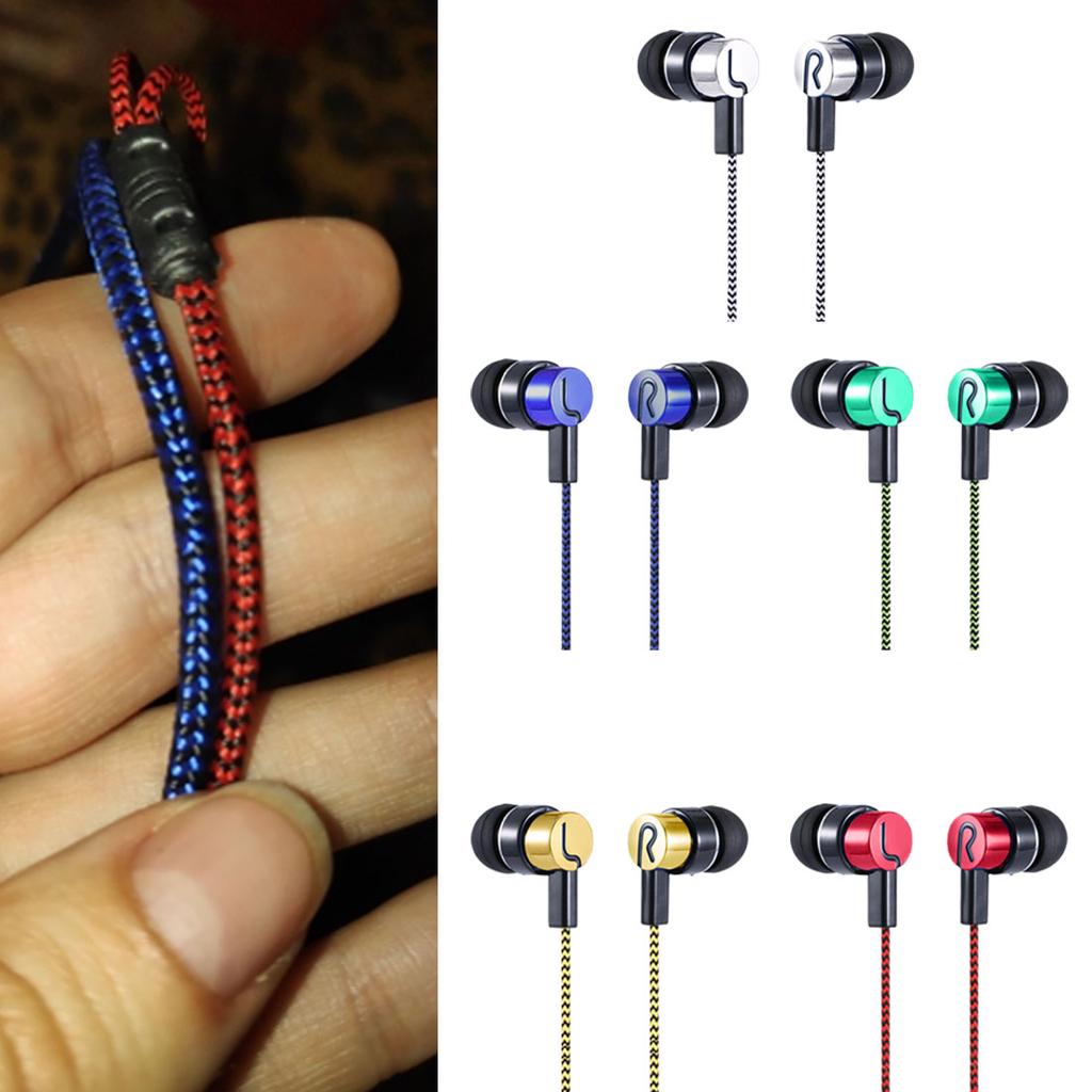 Running Headphones Stereo Earphones Sport 3.5mm In Ear Stereo Headphones Earphone For Smartphone