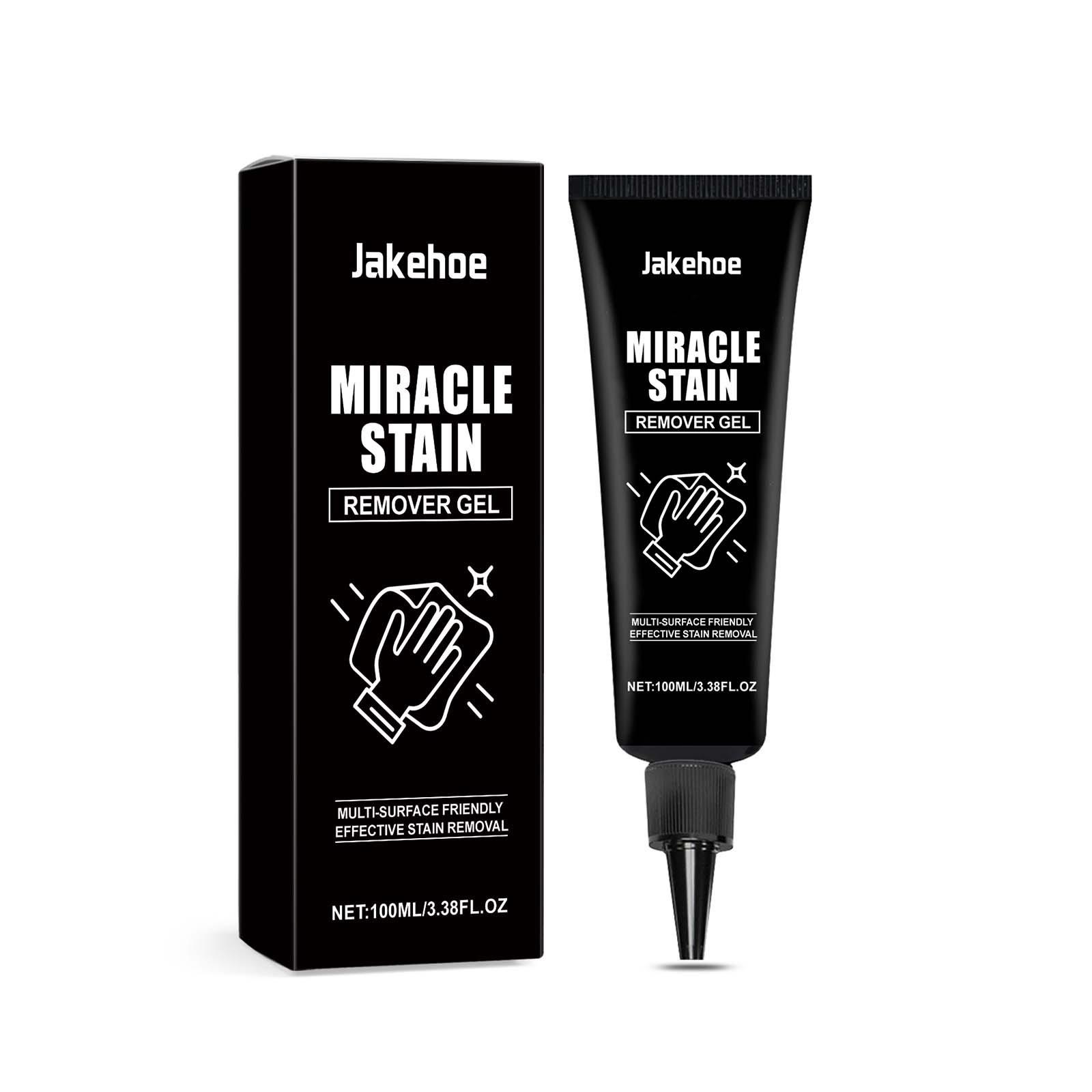 

Jakehoe Miracle Stain Remover Gel Deep Cleaning Powerful Stain Removal Long Lasting Household Multipurpose Cleaning Gel 100ml 100ml