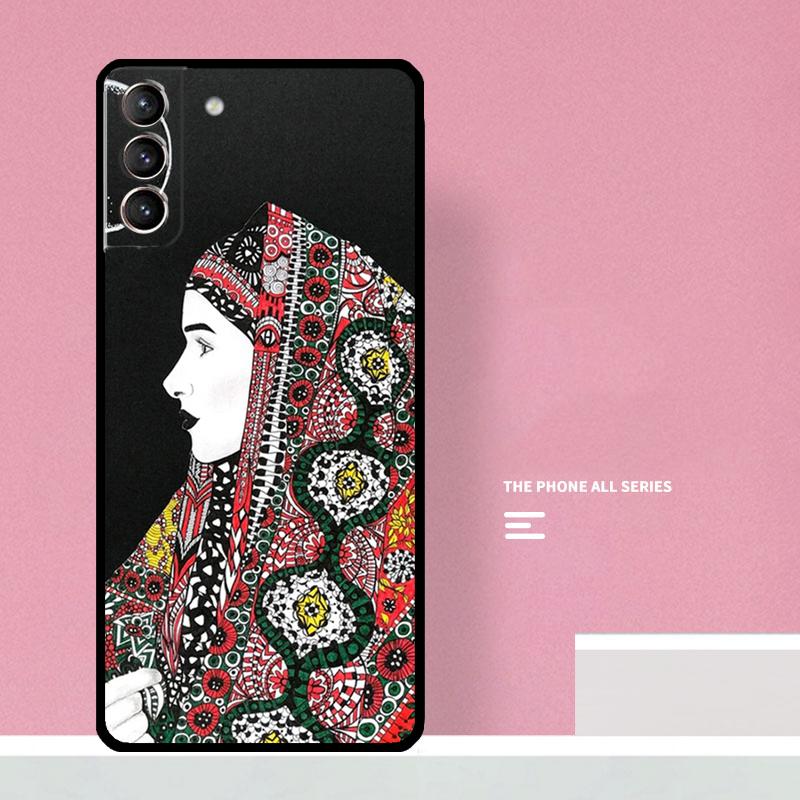 Muslim Islamic Arabic Hijab Girl Phone Case For Samsung Galaxy S25 S26 Ultra S20 S21 S22 S23 S24 S10 Plus S25 FE Cover Coque